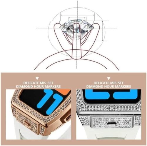 Bling Diamond Watch Cover Case Modificat... - Image 4