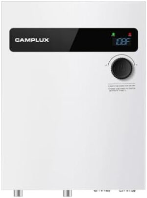 CAMPLUX Electric Tankless Water Heater 2...