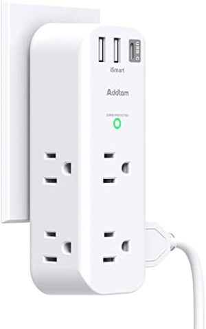 Surge Protector - Outlet Extender with R...