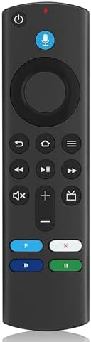 Replacement Voice Remote Control fit for Fire Smart TV Cube (1st Gen/2nd Gen), TV Stick (2nd Gen/3rd Gen/4K/Lite), Smart TV (3rd Gen)