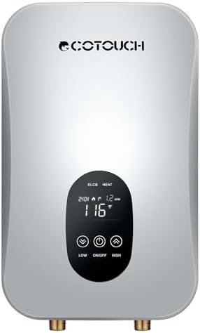 Tankless Water Heater Electric, ECOTOUCH...