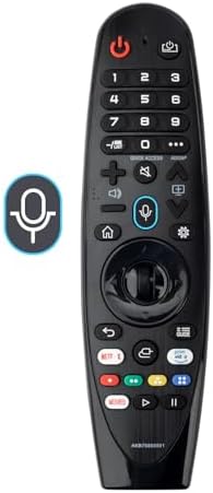 Universal Remote with Voice and Pointer Function Replacement for LG Smart TV Remote, Compatible for LG UHD OLED QNED NanoCell 4K 8K Models, with Hot Keys