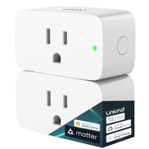 Linkind Matter Smart Plug, Work with App...