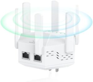 WiFi Extender Fastest WiFi Booster 1200M...