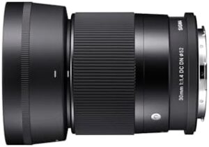 Sigma 30mm F1.4 Contemporary DC DN Lens ...