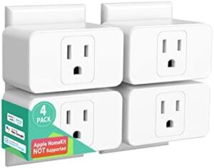 meross Wi-Fi Smart Plug Mini, 15 Amp & R...