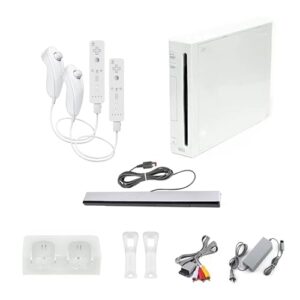 Nintendo Wii Console, White Premium Bund...