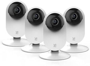 YI Pro 2K 4PC Home Security Camera, 2.4G...