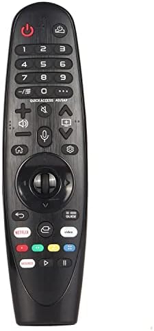 New IR AKB75855501 MR20GA Replaced Remote Control for 2020 LG Smart TV OLED, Nano Cell and 4K UHD Models with Netflix and Prime Video Hot Keys [NO Voice Magic Pointer Function] NO Batteries