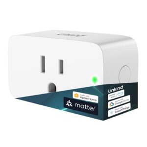 Linkind Matter Smart Plug, Work with App...