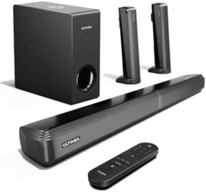 ULTIMEA 4.1ch Dolby Atmos Sound Bar for ...