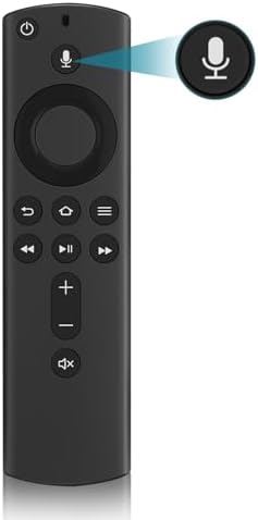 L5B83H (2nd Gen) Voice Replacement Remote Control Fit for Fire AMZ Smart TV Stick 2nd Gen, Smart TV Cube 2nd Gen, 1st Gen Smart TV Cube, Smart TV Stick 4K, Smart TV Stick Lite, 3rd Gen Smart TV