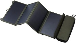 ELECOM NESTOUT Portable Solar Panel, Dua...