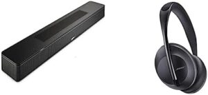 Bose Smart Soundbar 600, Black, and Nois...