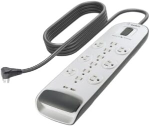 Belkin USB Power Strip Surge Protector -...