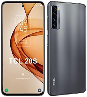 TCL 20S Unlocked Cell Phone with 6.67” Dotch FHD+ Display, Android 11 Smartphone 64MP Quad Rear Camera System, 4GB+128GB, 5000mAh Big Battery with Fas...