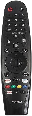 AKB75855501 Universal Remote Control for LG Smart TV Magic Remote（NO Voice Function No Pointer Function） Compatible with All Models for LG TV