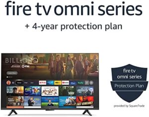 Amazon Fire TV 50" Omni Series 4K UHD smart TV, hands-free with Alexa + 4-Year Protection Plan