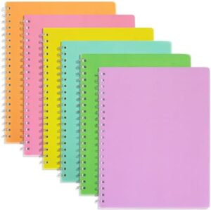 EOOUT 6 Pack Spiral Notebooks 8.5 x 11 I...