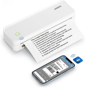 JADENS Portable Printers Wireless for Tr...