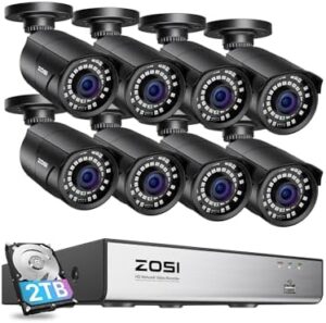 ZOSI 8 Channel 8MP 4K PoE Home Security ...