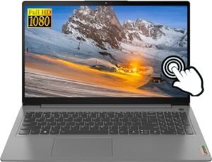 Lenovo Ideapad 3 Laptop, 15.6" FHD Touch...