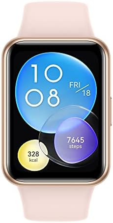 HUAWEI Watch FIT 2 Smartwatch, 1.74-inch Display, Bluetooth Calling, Up to 10 Days Battery Life, Quick-Workout Animations - (Pink)