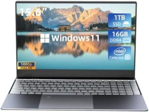 Exilapsire Windows 11 Laptop, 15.6 Inch ...