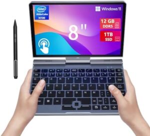 8 inch Mini Laptop HD Touchscreen Portab...