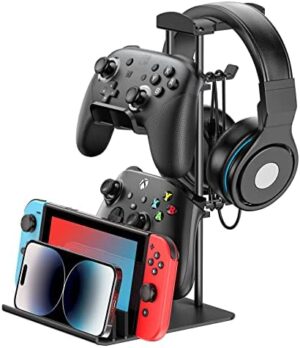 KDD Headphone Stand, Controller Holder &...