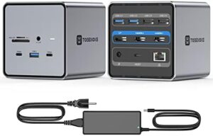 TobenONE USB C Docking Station Dual Moni...