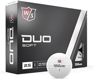 WILSON Staff Duo Soft Golf Balls - 12 Pa...