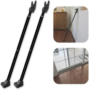 SECURITYMAN 2-in-1 Door Security Bar & S...