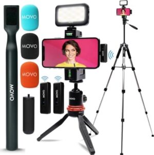 Movo iVlogger Wireless Vlogging Kit for ...