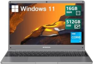 BiTECOOL 15.6" Windows 11 Laptop, Intel ...