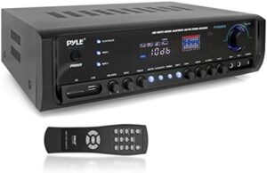 Pyle Wireless Bluetooth Power Amplifier ...