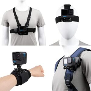 Accessories Set for GoPro Hero 12/11/10/...