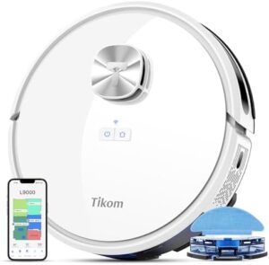 Tikom Robot Vacuum and Mop Combo, LiDAR ...