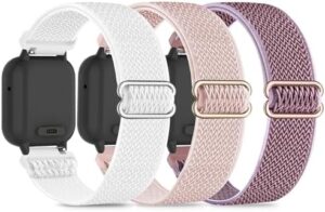 3 Pack Stretchy Nylon Bands Compatible w...