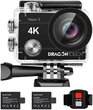 Dragon Touch 4K Action Camera 20MP Visio...