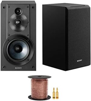 Sony SSCS5 3-Way 3-Driver Bookshelf Spea...