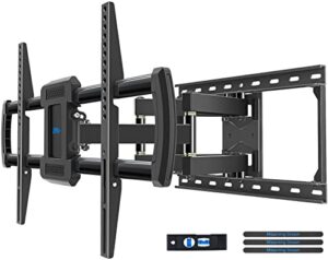 Mounting Dream UL Listed Full Motion TV Wall Mount for Most 42-84'' TVs, TV Mount with Premium Ball Bearing Design for Smooth Extension and Swivel, Max VESA 600x400mm, 100LBS, Up to 24'' Wood Stud