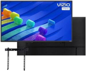 VIZIO 32 Inch D Series Class HD 720p Smart LED TV IQ Processor, V-Gaming Engine, Apple AirPlay and Chromecast Built-in + Free Wall Mount (No Stands) - D32H-J09 (Renewed)