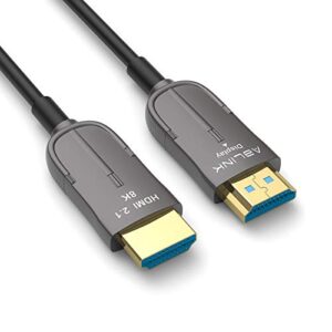 8K HDMI 2.1 Cable 150ft, Fiber Optic HDM...