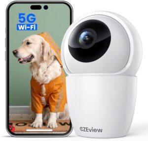 CZEview Indoor Camera 5MP Super HD Pet D...