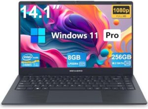 14.1" Windows 11 Pro Laptop PC with 8GB ...