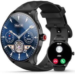 Kumi Smart Watches for Men, 1.43" AMOLED...