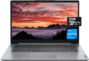 Lenovo Newest Ideapad 1 14" HD Silm Lapt...