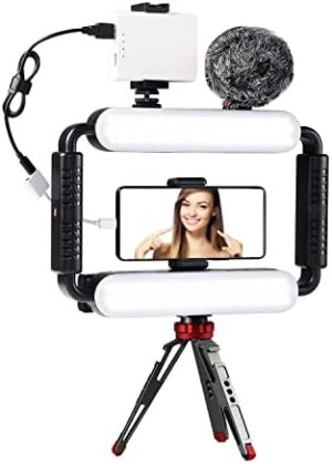 GVM Gimbal Stabilizer Phone Video Light ...