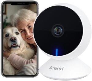 ARENTI Indoor Security Camera, 1080P Dog...